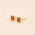 July Birthstone Stud Earrings by Oh Clementine