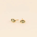 August Birthstone Stud Earrings by Oh Clementine