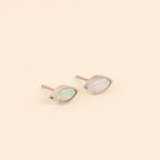 October Birthstone Stud Earrings by Oh Clementine