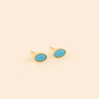 December Birthstone Stud Earrings by Oh Clementine