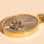 June Birthstone Necklace Charm by Oh Clementine