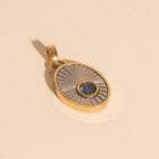 September Birthstone Necklace Charm