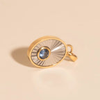 September Birthstone Necklace Charm by Oh Clementine