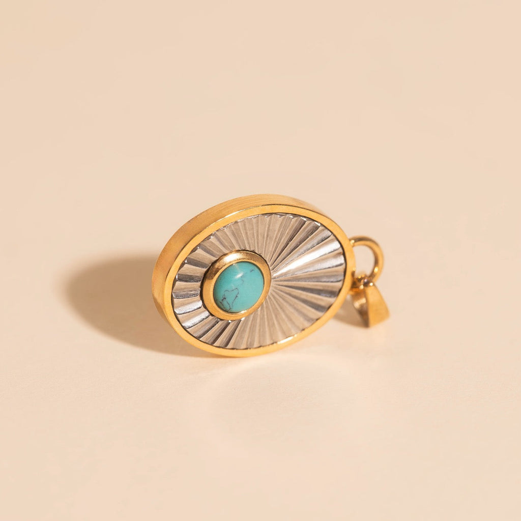 December Birthstone Necklace Charm