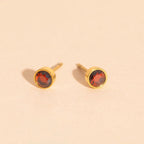 January Birthstone Stud Earrings by Oh Clementine