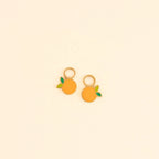 Clementine Huggie Hoop Charms by Oh Clementine