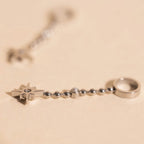 Dangle Starburst Huggie Hoop Charms by Oh Clementine