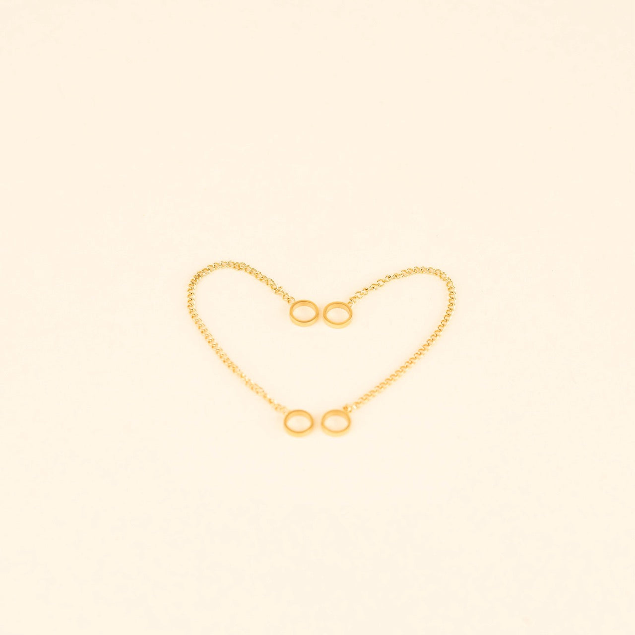 Fine Chain Huggie Hoop Chains