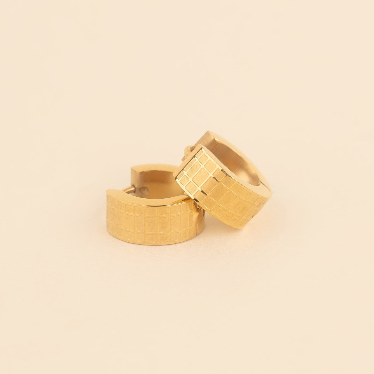 Excel Super Chunky Huggie Hoop Earrings