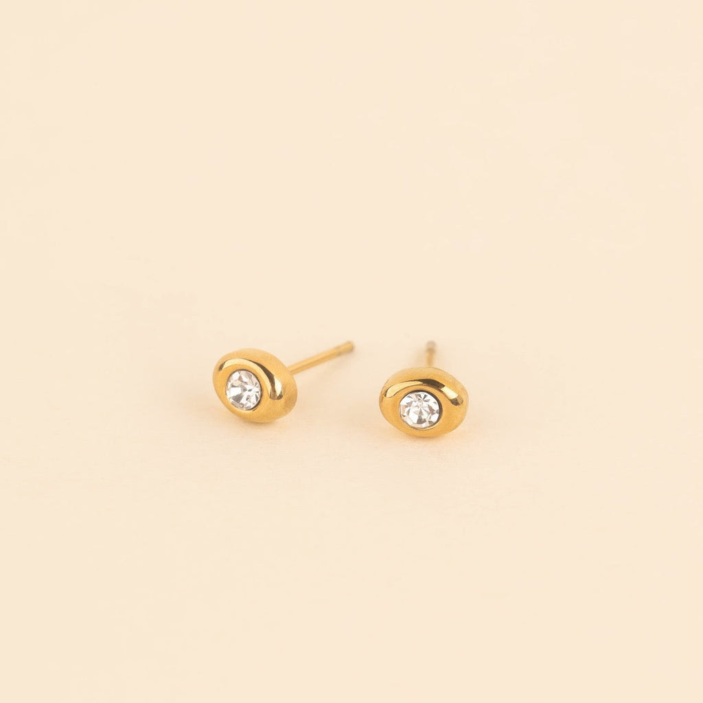 Mini Crystal Stud Earrings