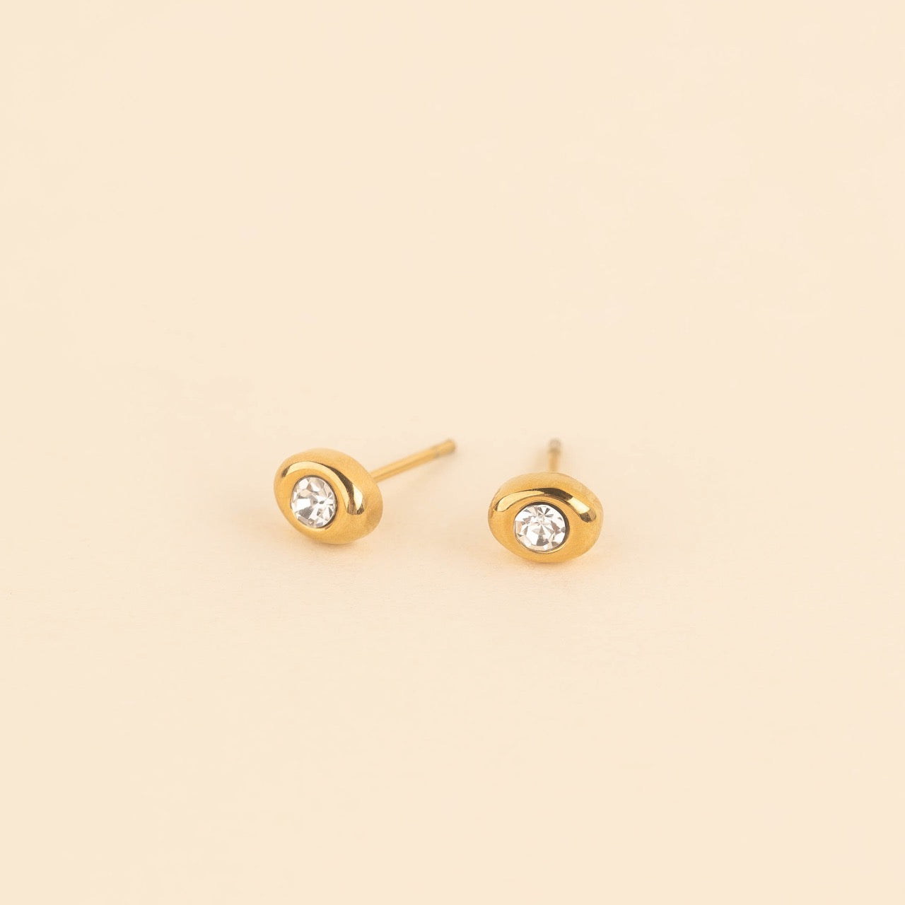 Mini Crystal Stud Earrings