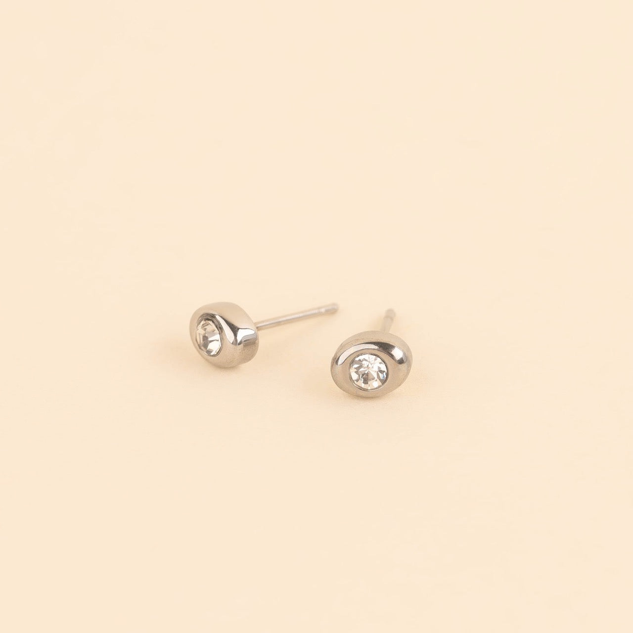 Mini Crystal Stud Earrings