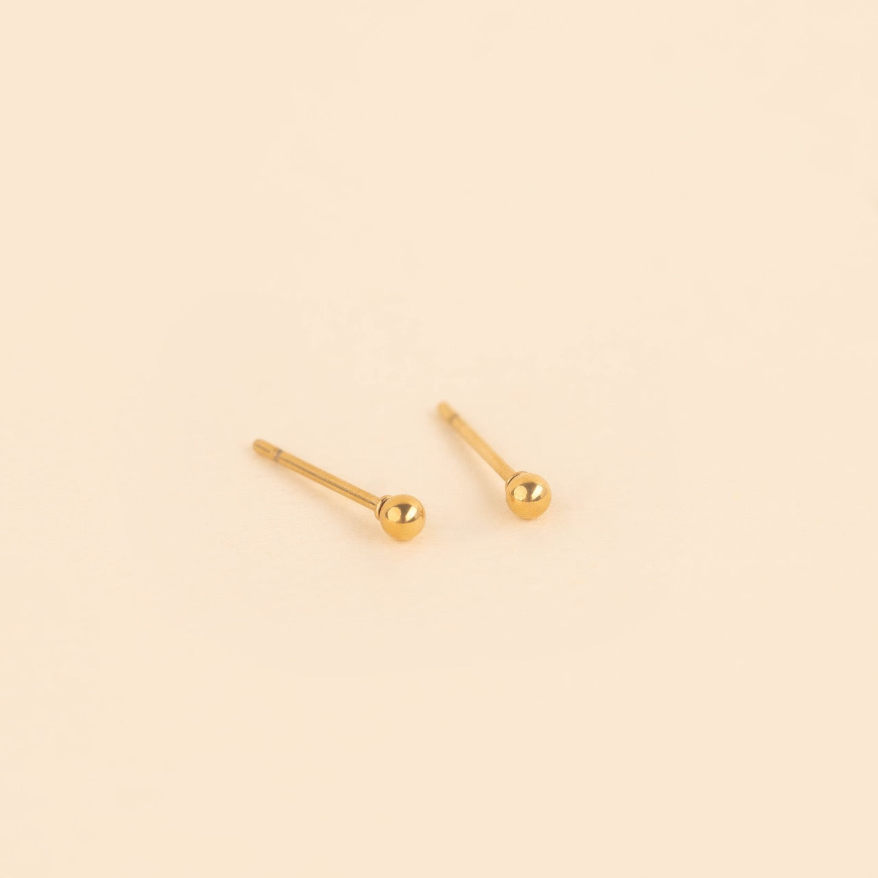Tiny Ball Stud Earrings