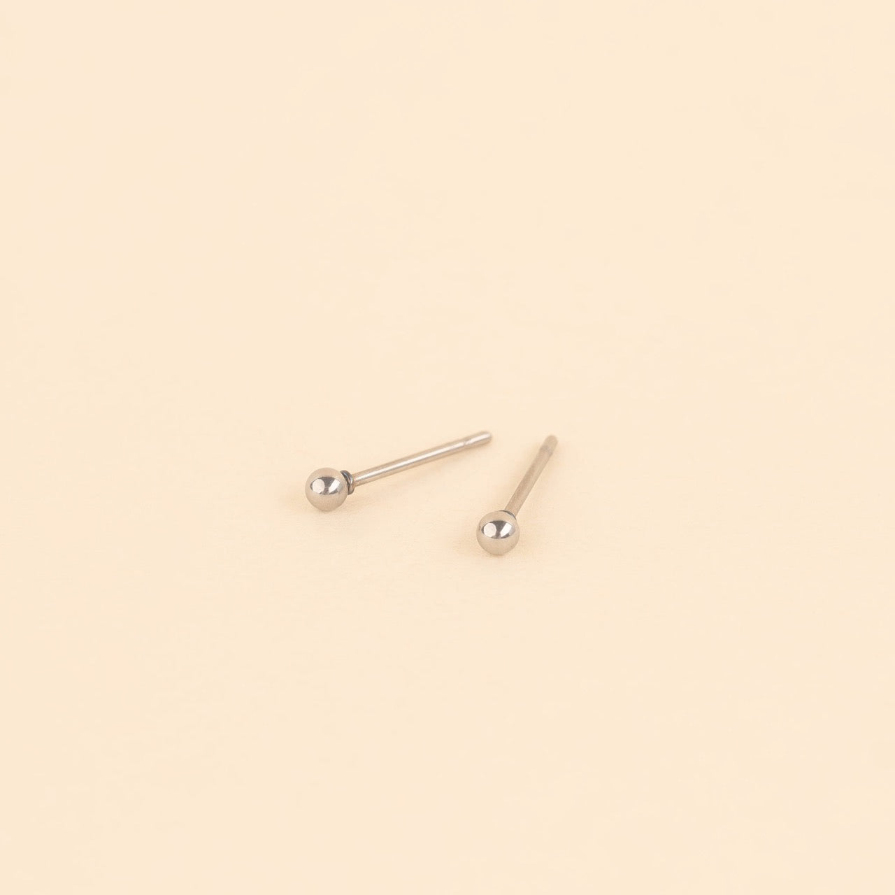 Tiny Ball Stud Earrings