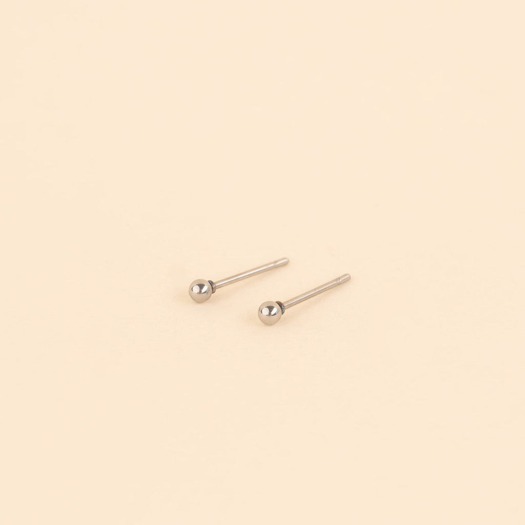 Tiny Ball Stud Earrings