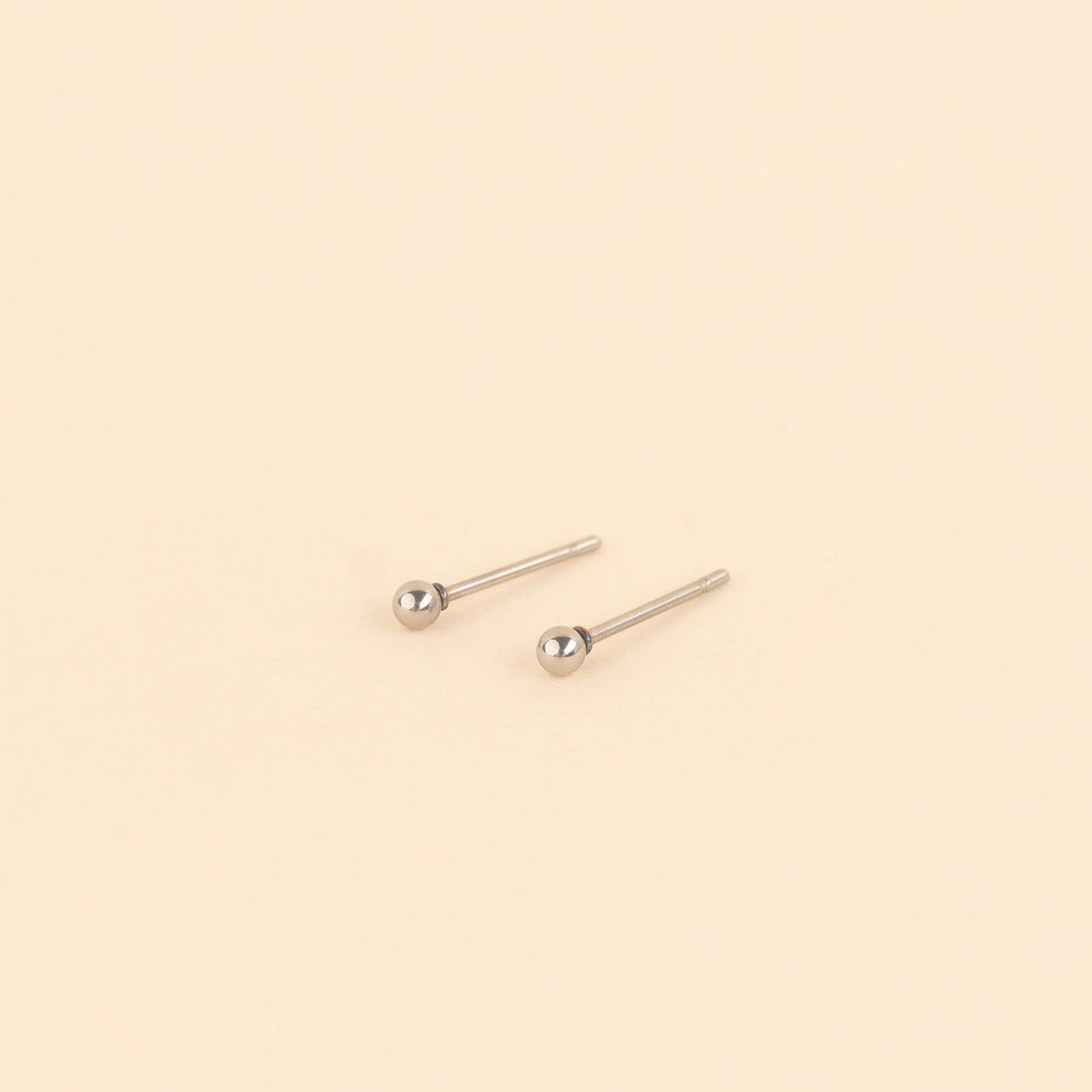 Tiny Ball Stud Earrings