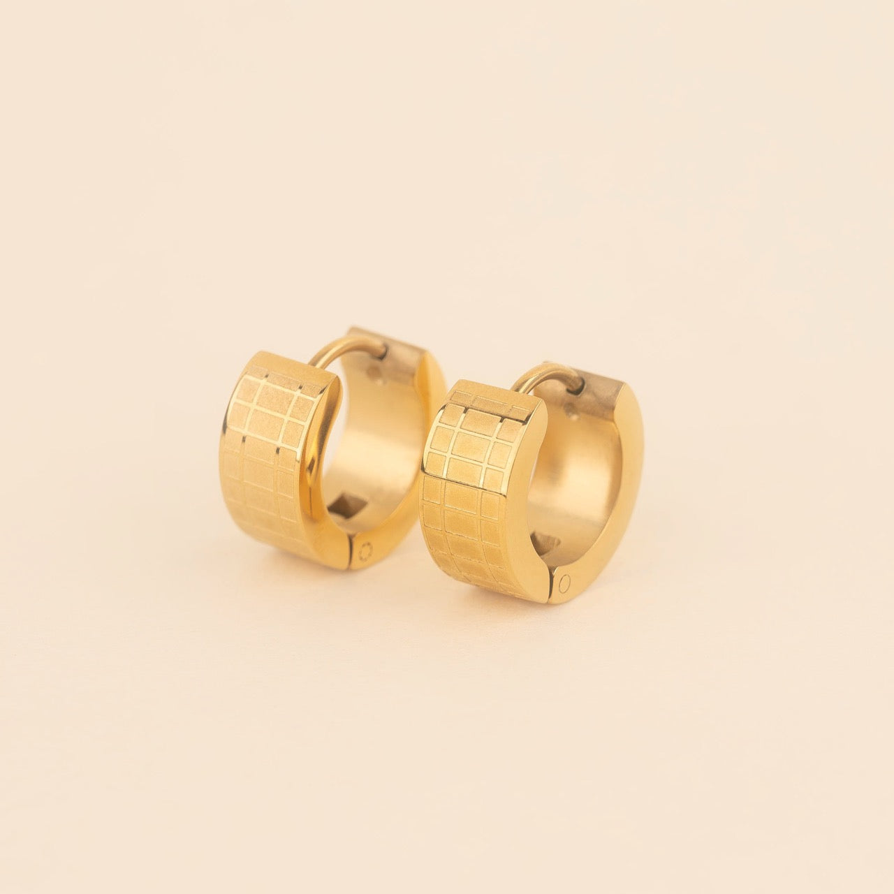 Excel Super Chunky Huggie Hoop Earrings
