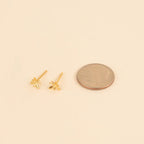 Mini Dragonfly Stud Earrings by Oh Clementine