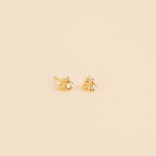 Mini Bumble Bee Stud Earrings by Oh Clementine