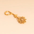Dainty Daisy Necklace Charm by Oh Clementine