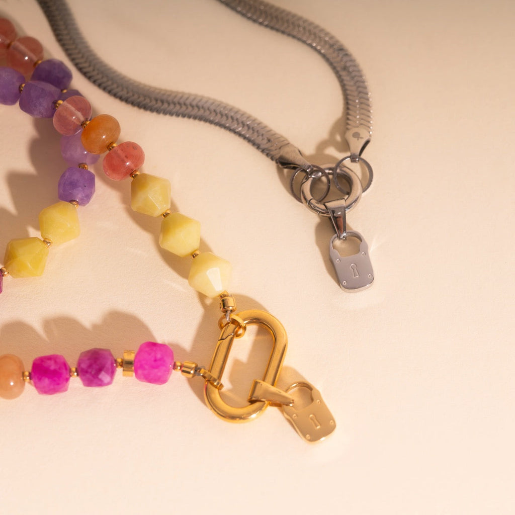 Locked In Necklace Charm