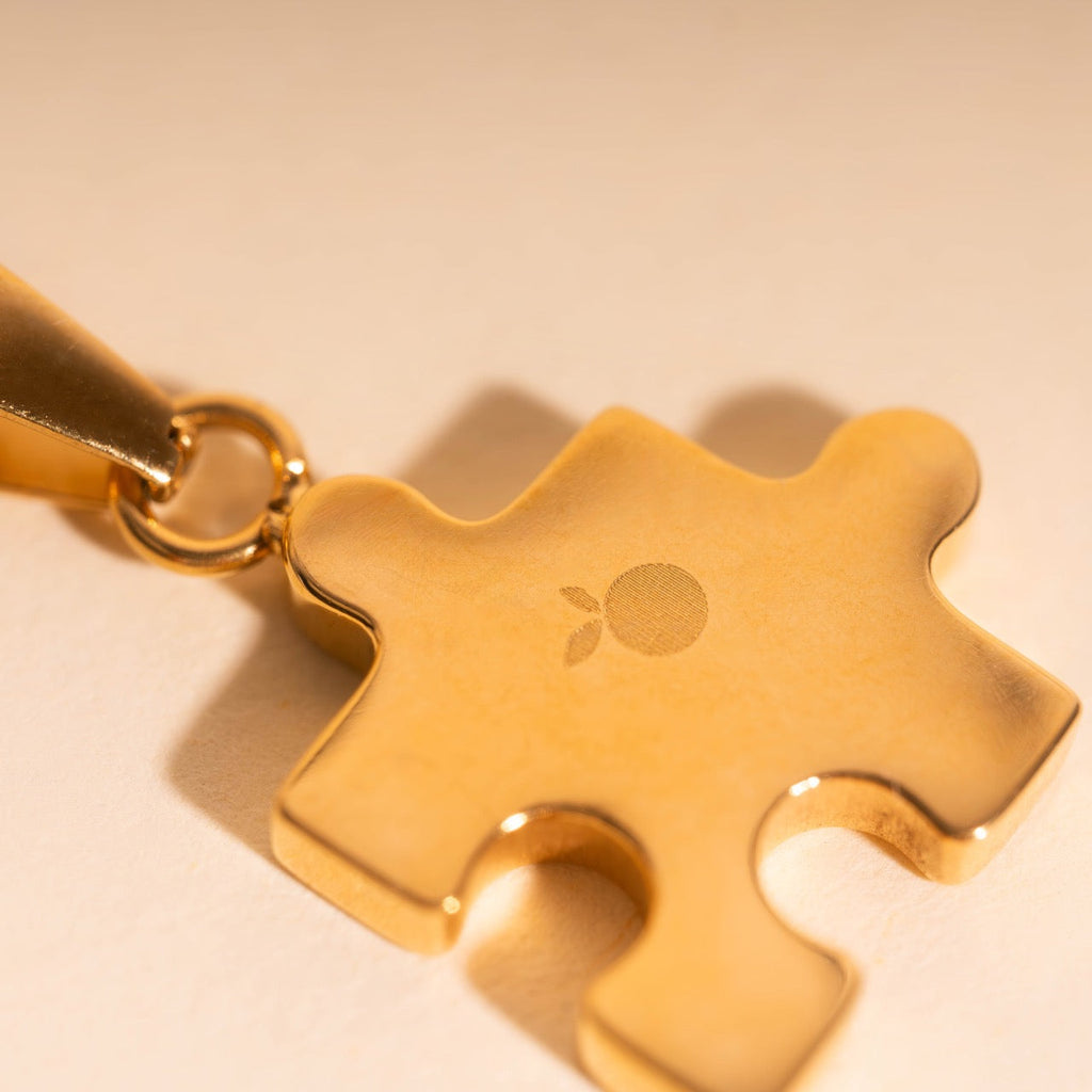 Puzzle Piece Necklace Charm