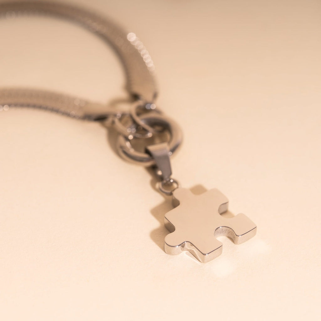 Puzzle Piece Necklace Charm