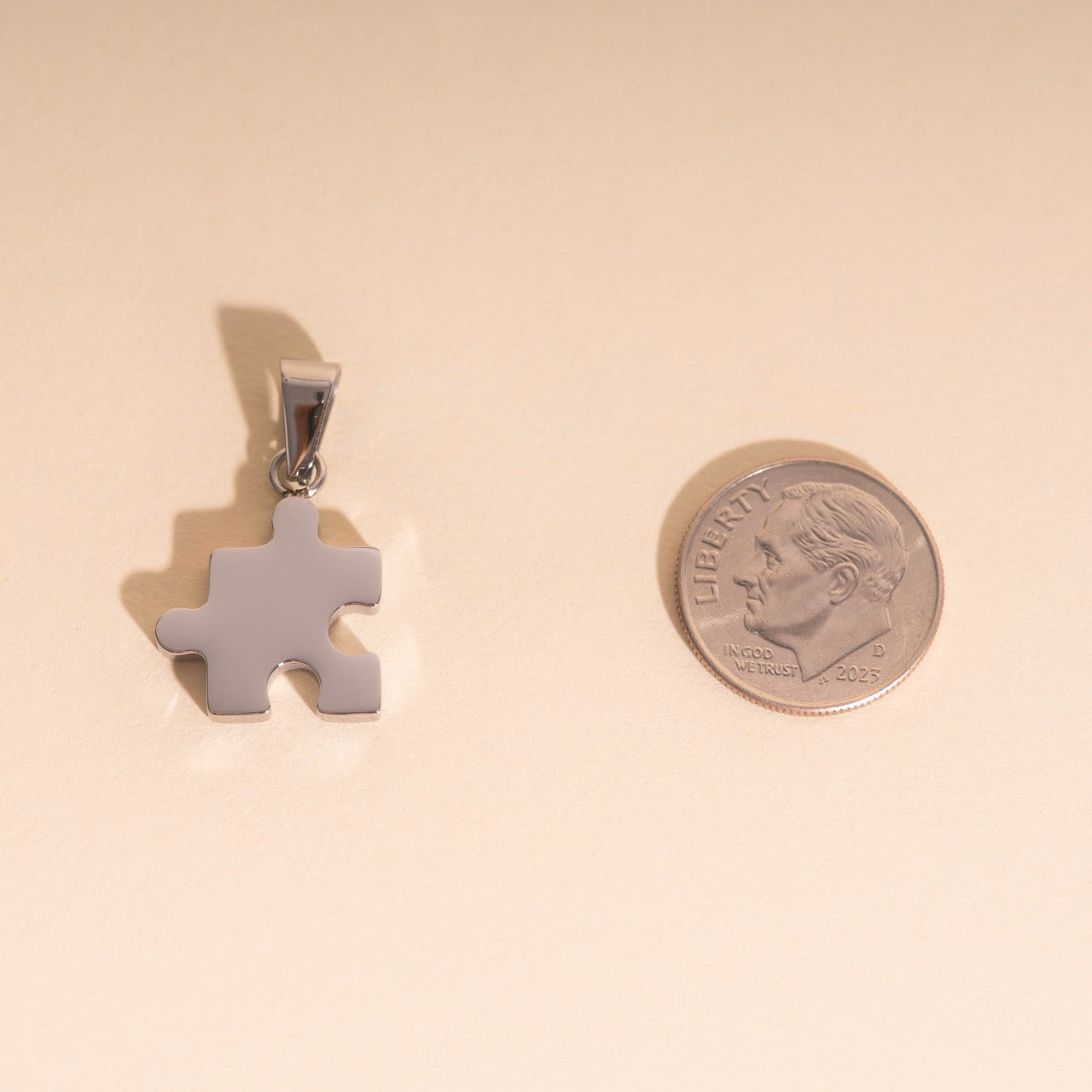 Puzzle Piece Necklace Charm