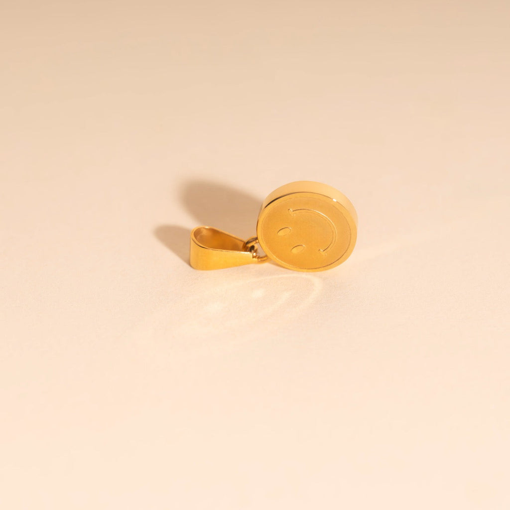 Smiley Face Necklace Charm