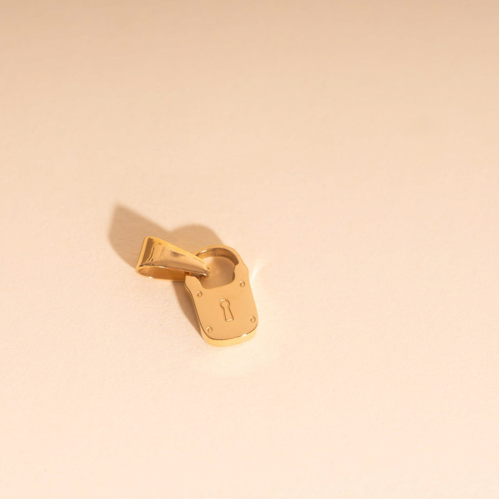 Locked In Necklace Charm