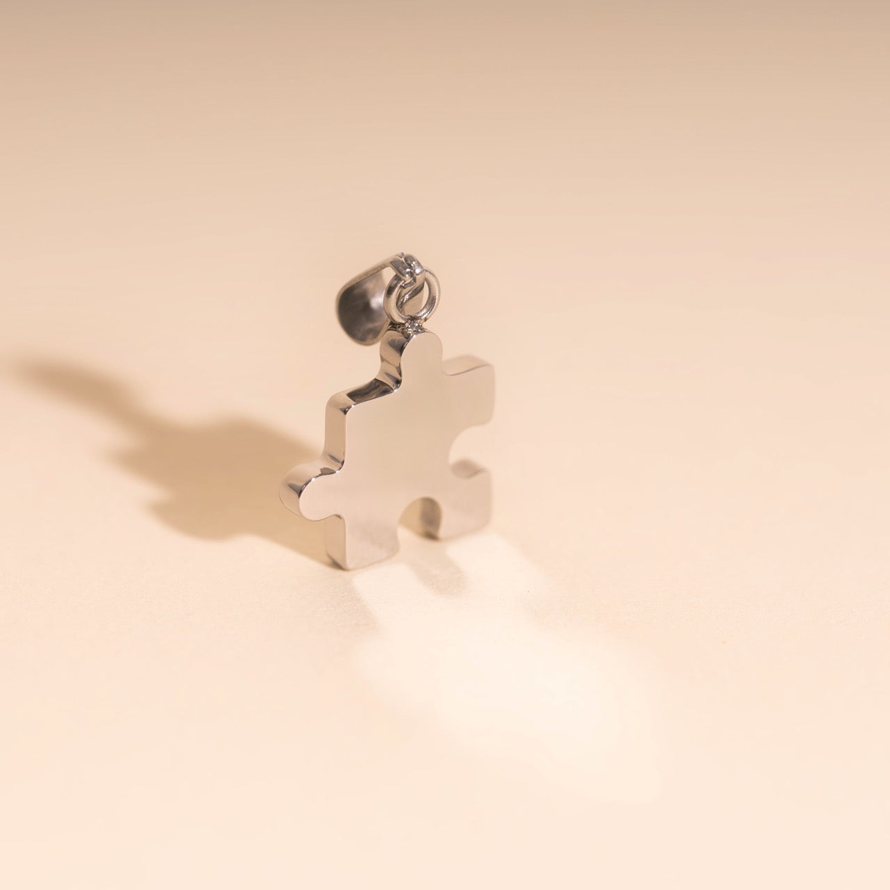 Puzzle Piece Necklace Charm