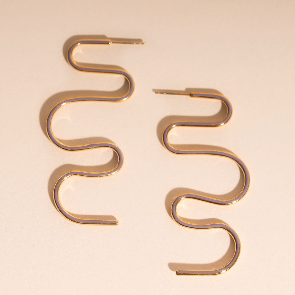 Party Ribbon Stud Earrings