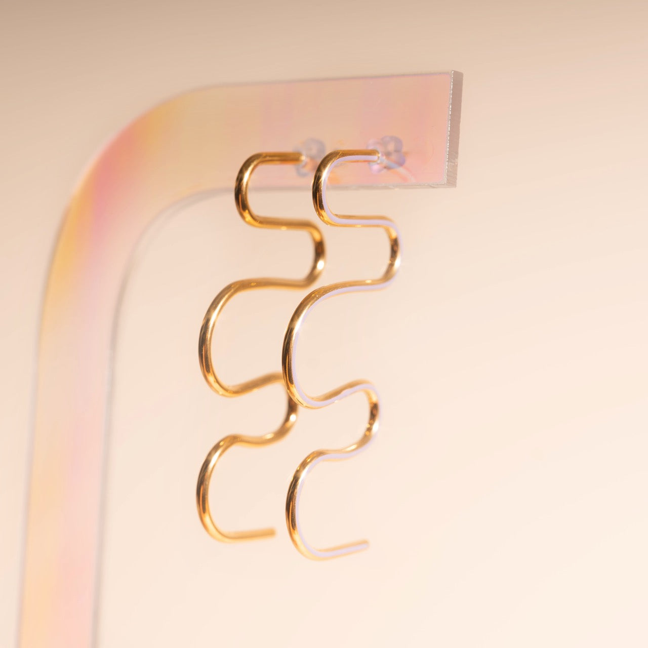 Party Ribbon Stud Earrings