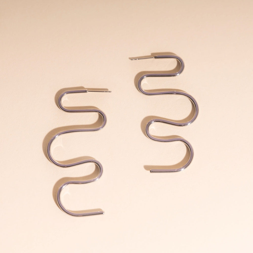 Party Ribbon Stud Earrings