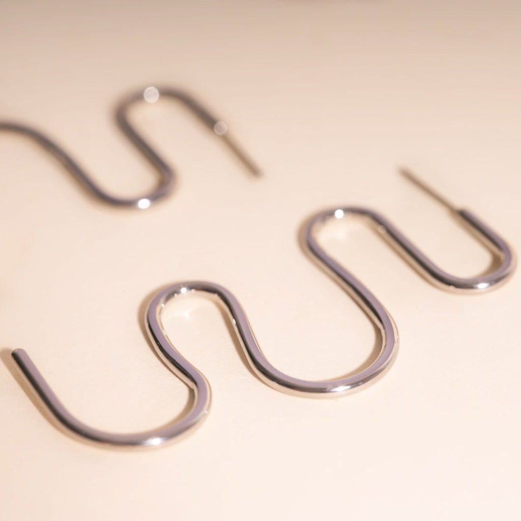 Party Ribbon Stud Earrings