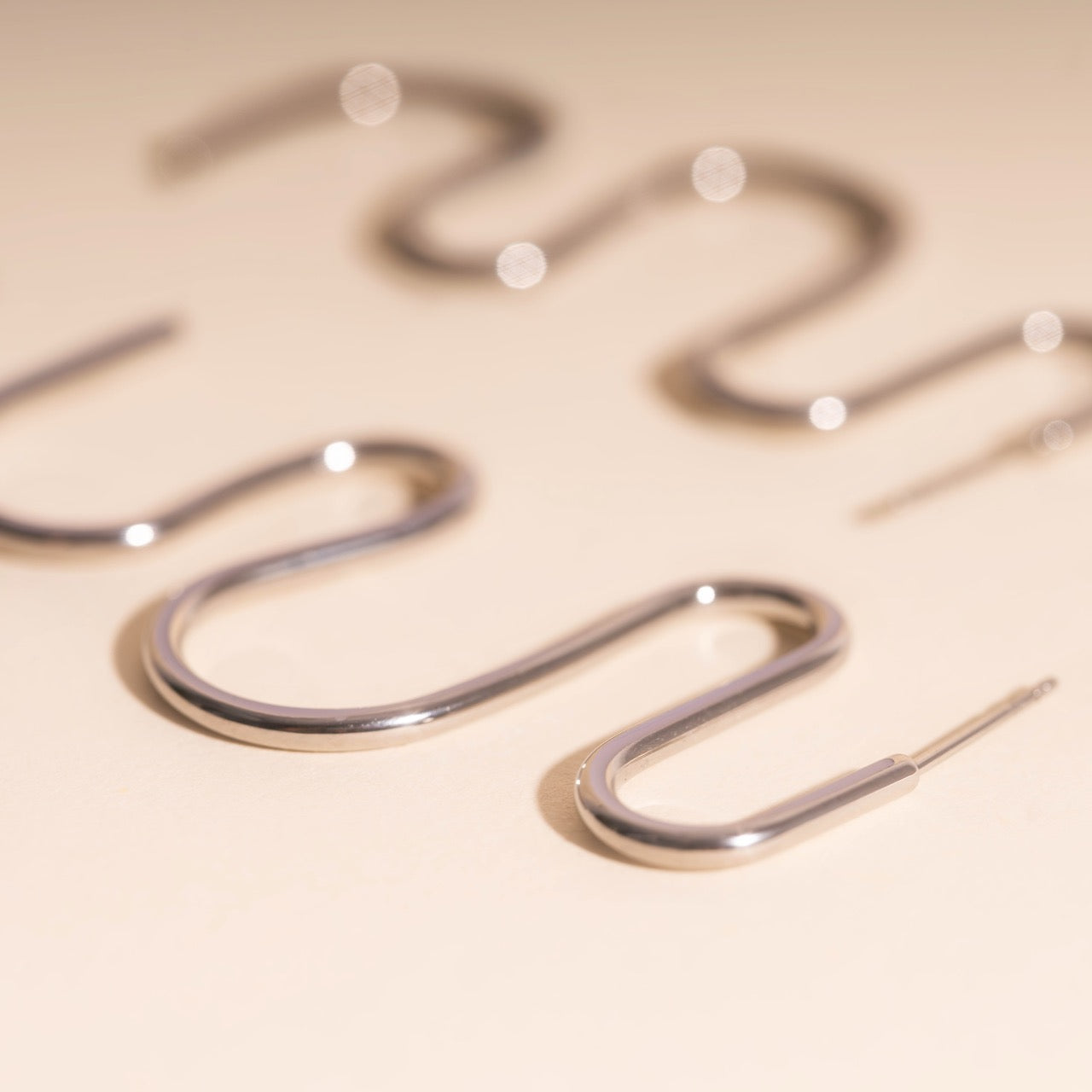 Party Ribbon Stud Earrings