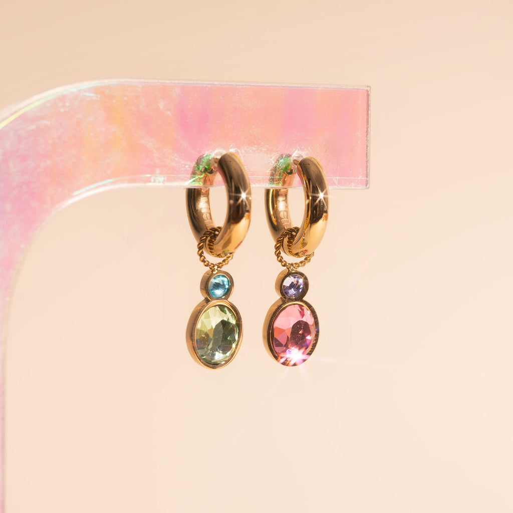 Twist and Mix Huggie Hoop Charms