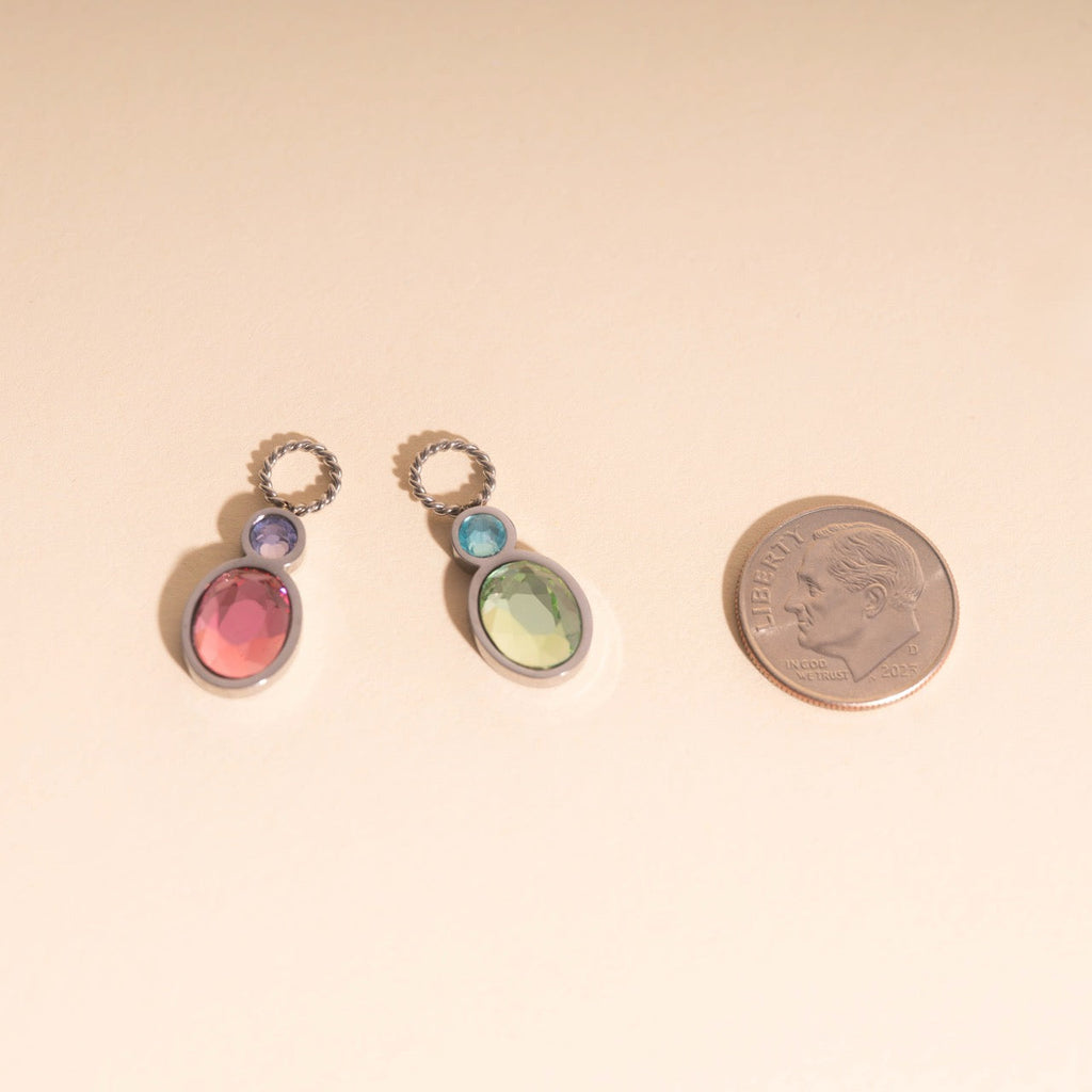 Twist and Mix Huggie Hoop Charms