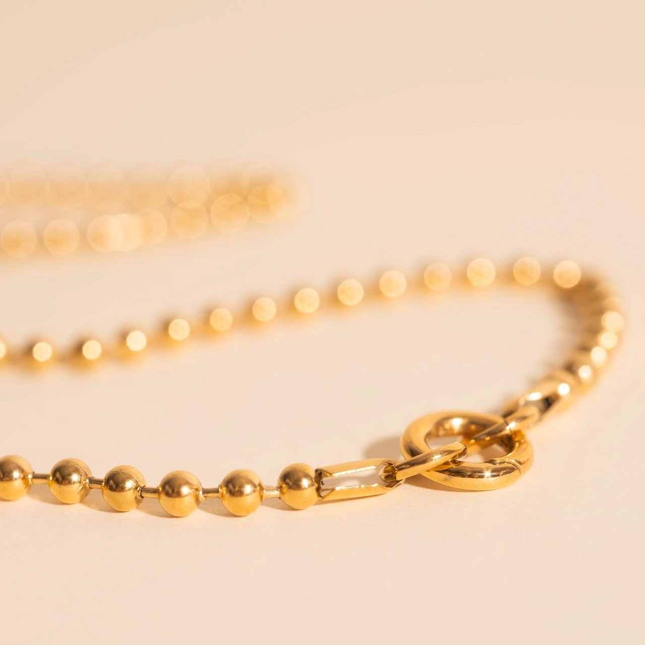 Ball Chain Necklace by Oh Clementine