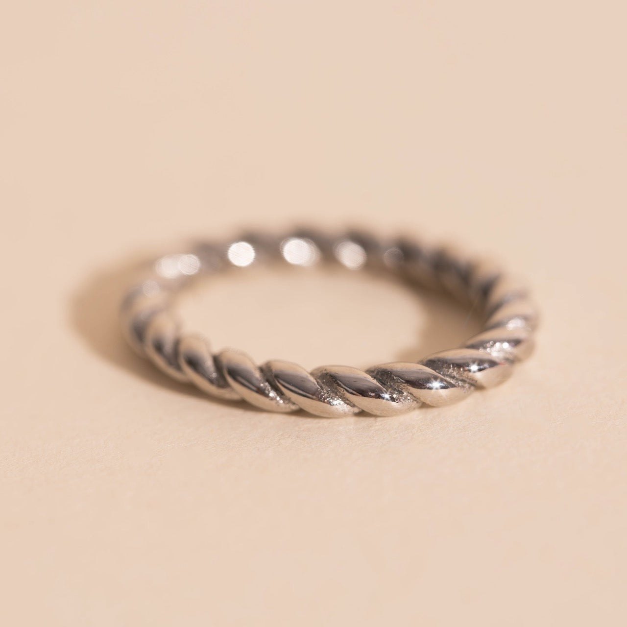 Twisted Oval Necklace Extender Charm