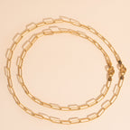 Textured Paperclip Necklace by Oh Clementine