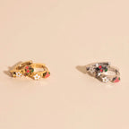 Berry Sweet 3D Huggie Hoop Earrings by Oh Clementine
