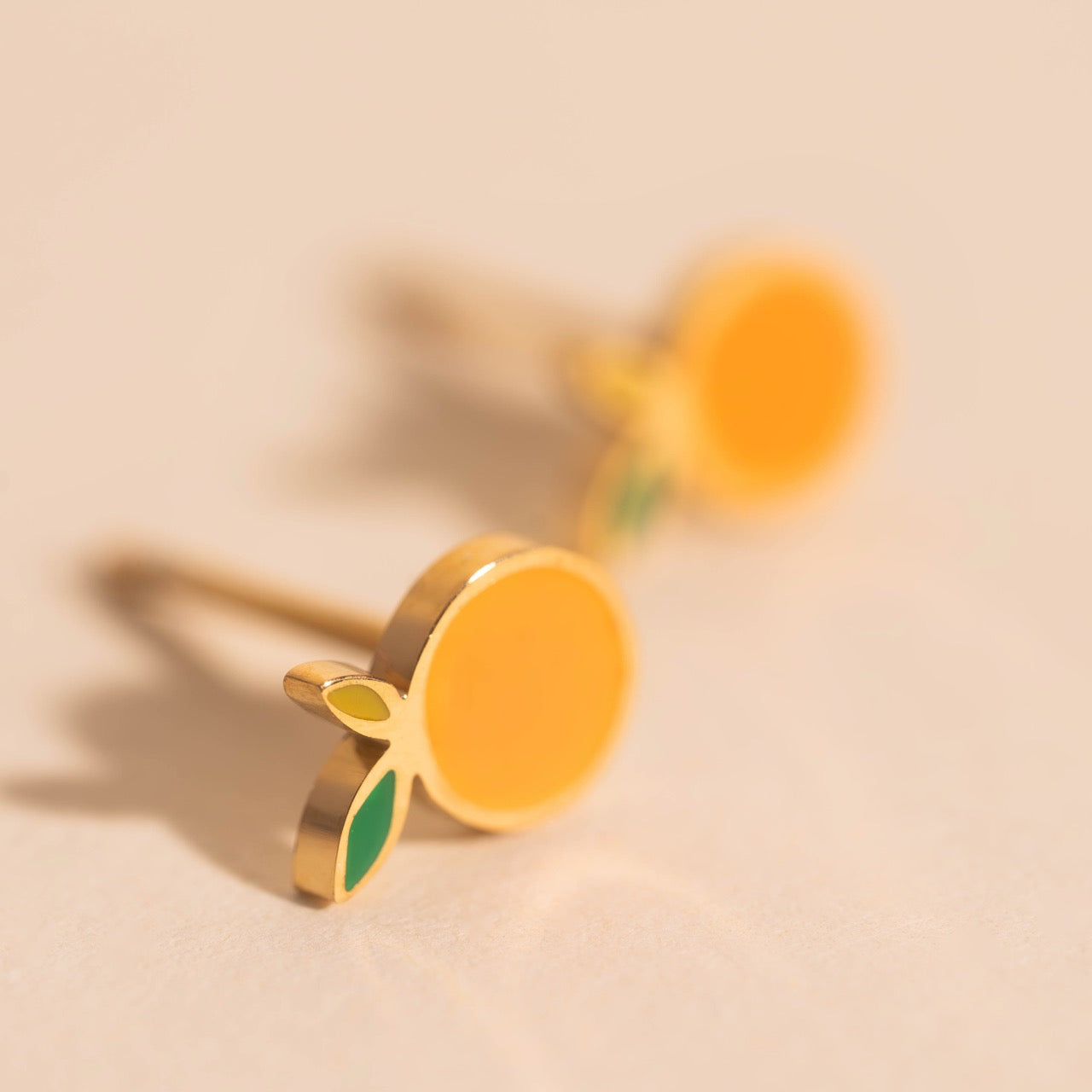 Mini Clementine Stud Earrings