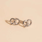 Pretzel Stud Earrings by Oh Clementine