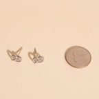 Pretzel Stud Earrings by Oh Clementine