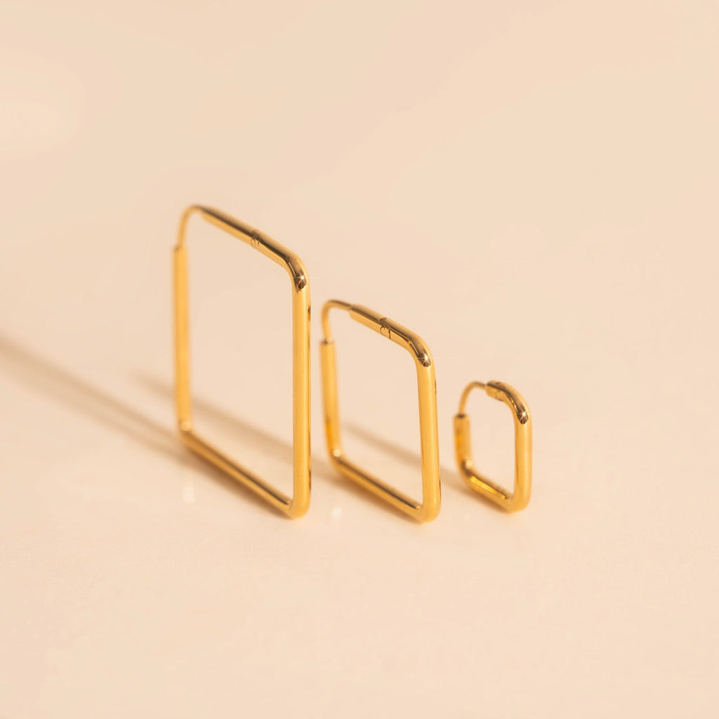 Diamond Rounded Huggie Hoop Earrings