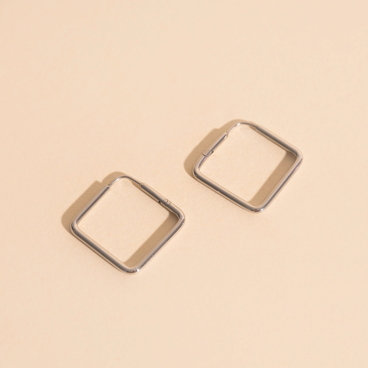 Diamond Rounded Huggie Hoop Earrings