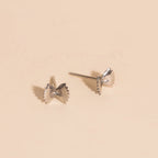 Bowtie Stud Earrings by Oh Clementine