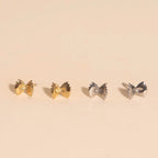 Bowtie Stud Earrings by Oh Clementine