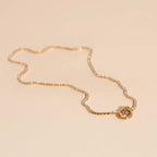 Micro Tennis Necklace by Oh Clementine